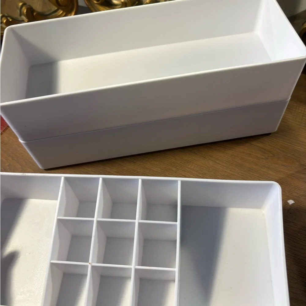Target White Makeup Organizer